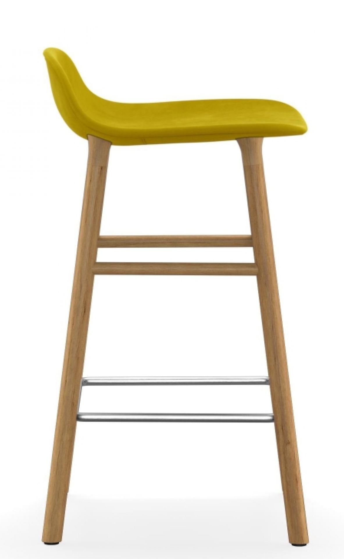Form Barstool tabouret de bar H 65 cm Chêne Rembourré Normann Copenhagen