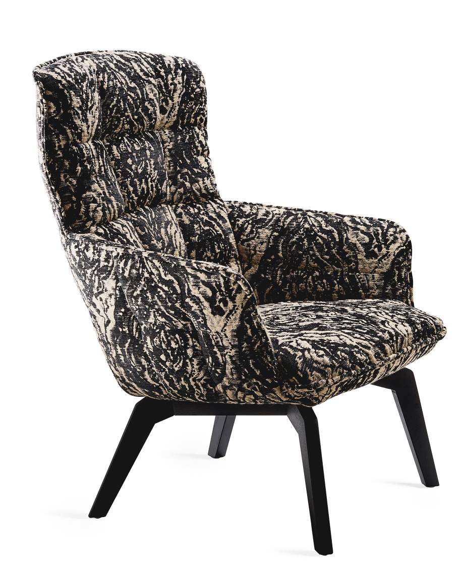 Marla Easy Chair Fauteuil haut Freifrau Manufacture 