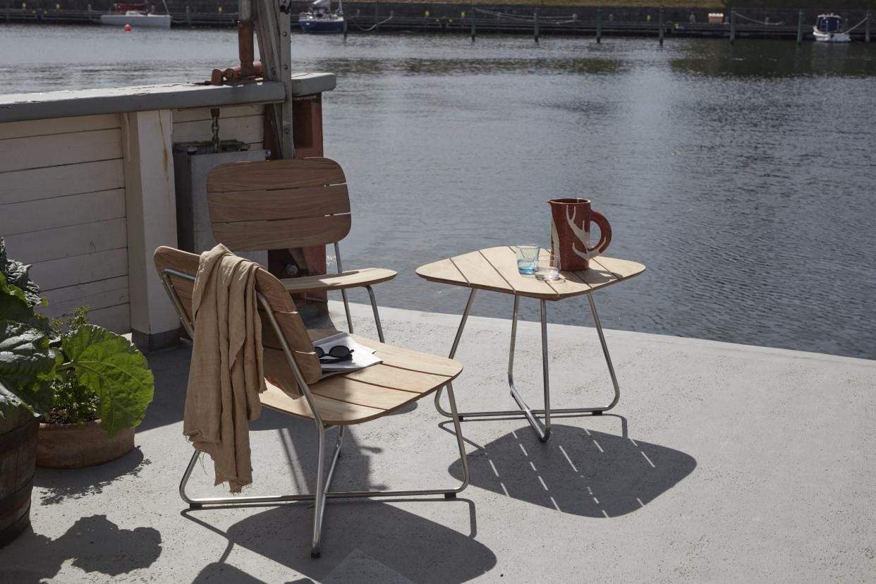 Lilium Lounge Table Table d'extérieur Skagerak by Fritz Hansen 