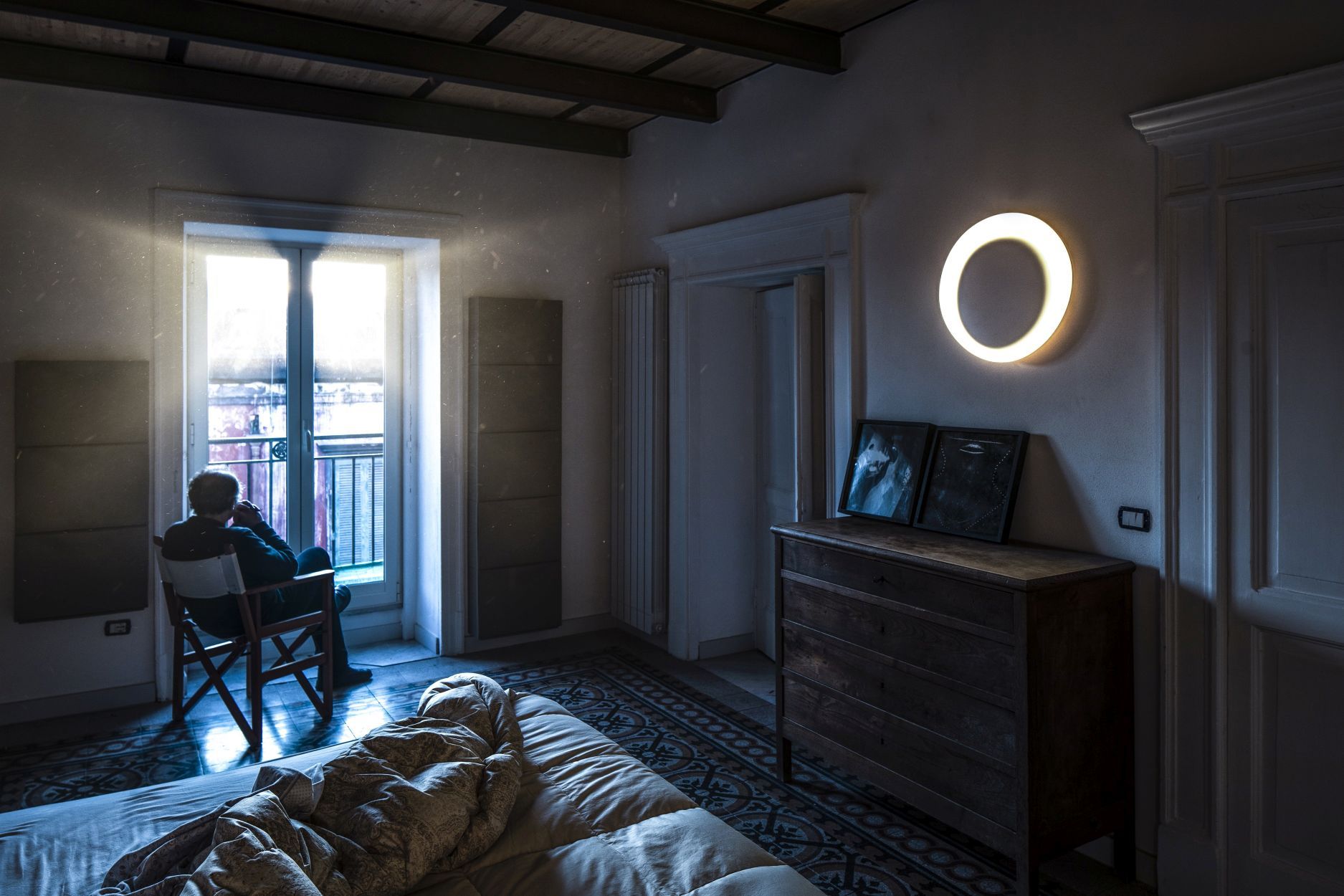 Bahia Mini Applique LED dimmable Foscarini