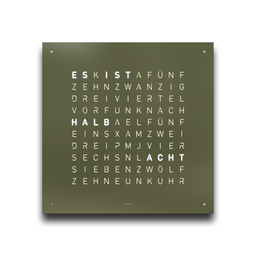 Cache avant pour l'horloge murale Earth 45 QLOCKTWO