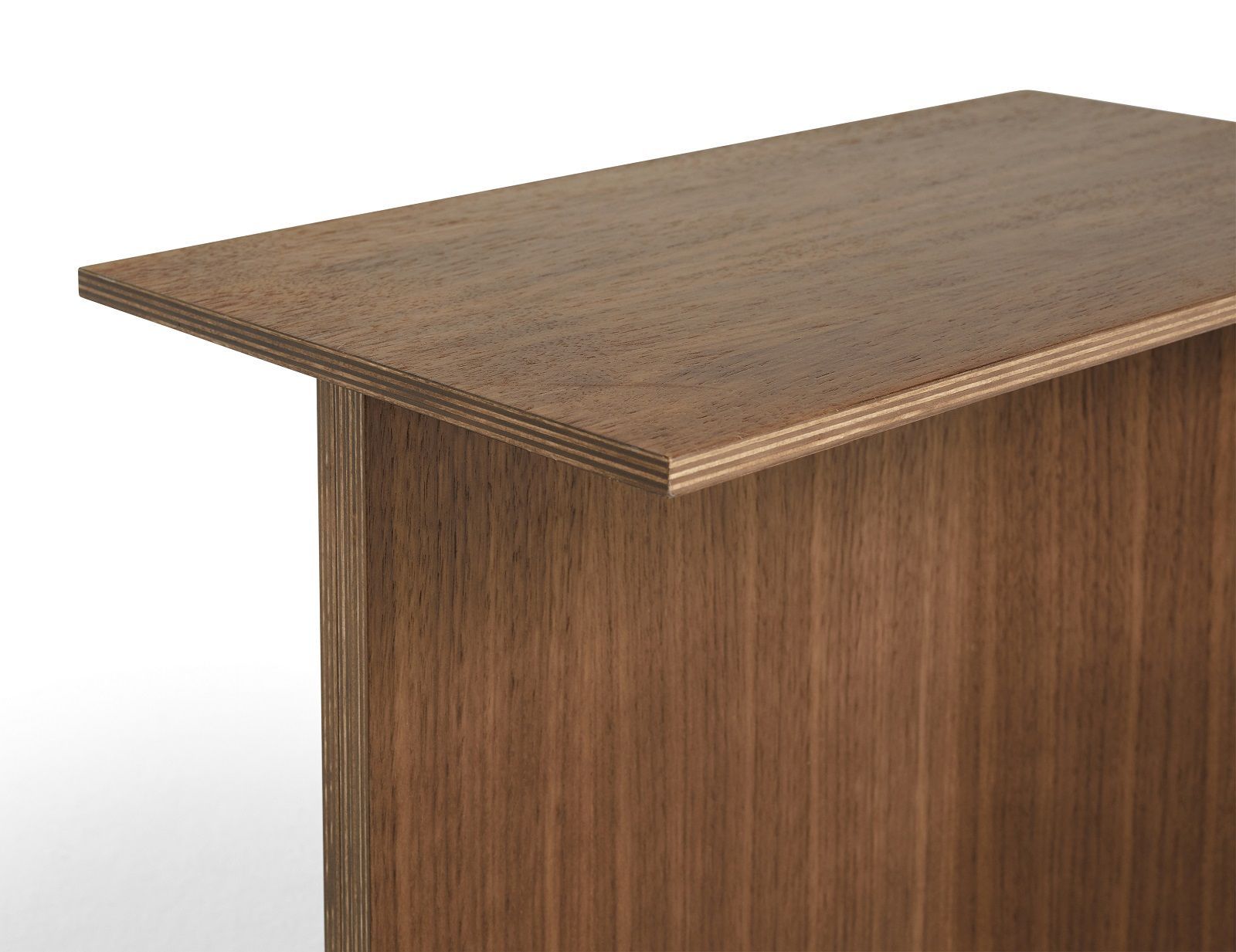 Slit Table Wood Oblong Table d'appoint / table basse Hay