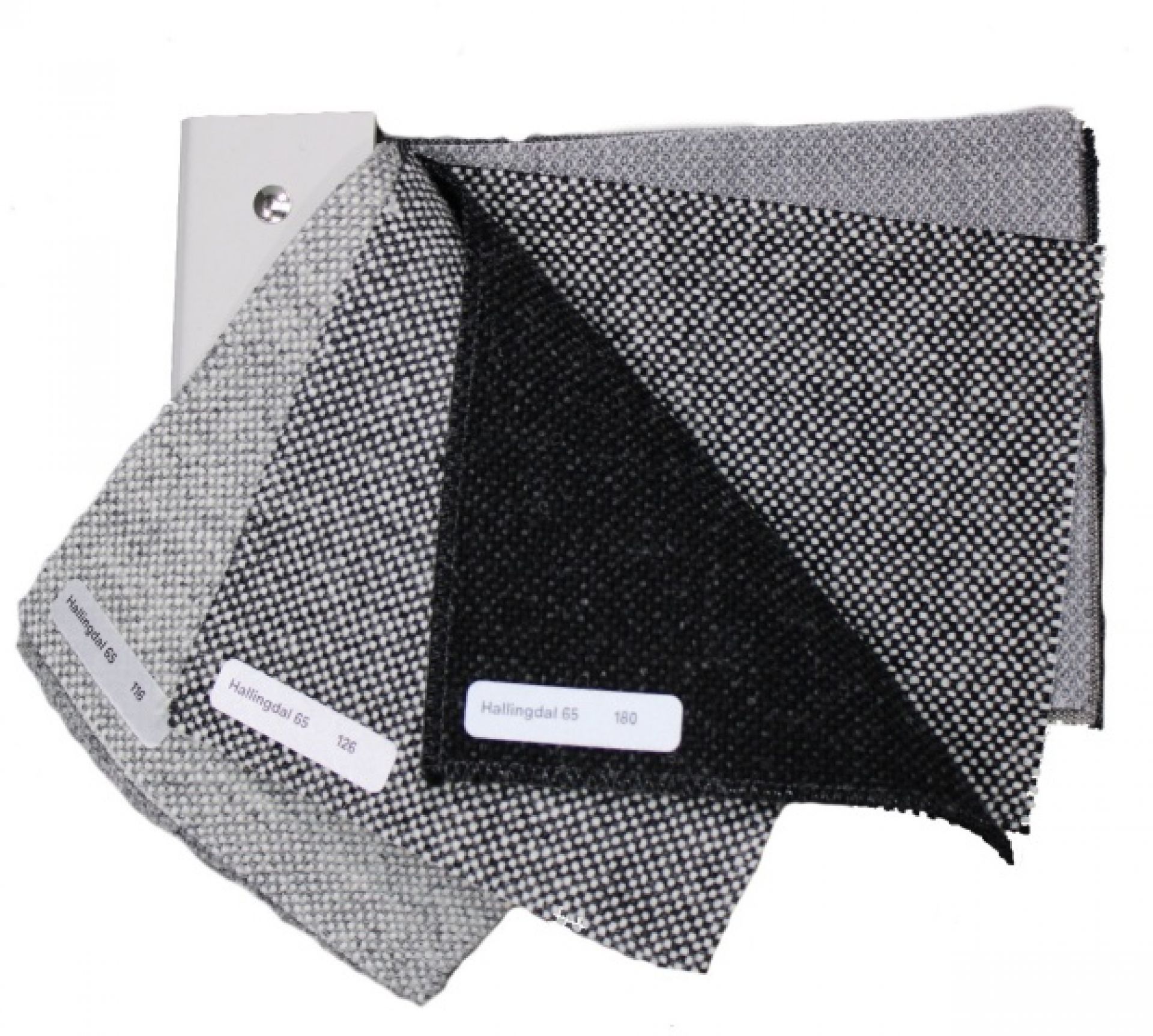 Échantillon de tissu nuances de gris Hay