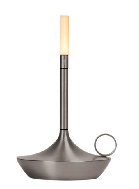 Wick S Portable light Lampe de batterie / Lampe de table avec USB Graypants