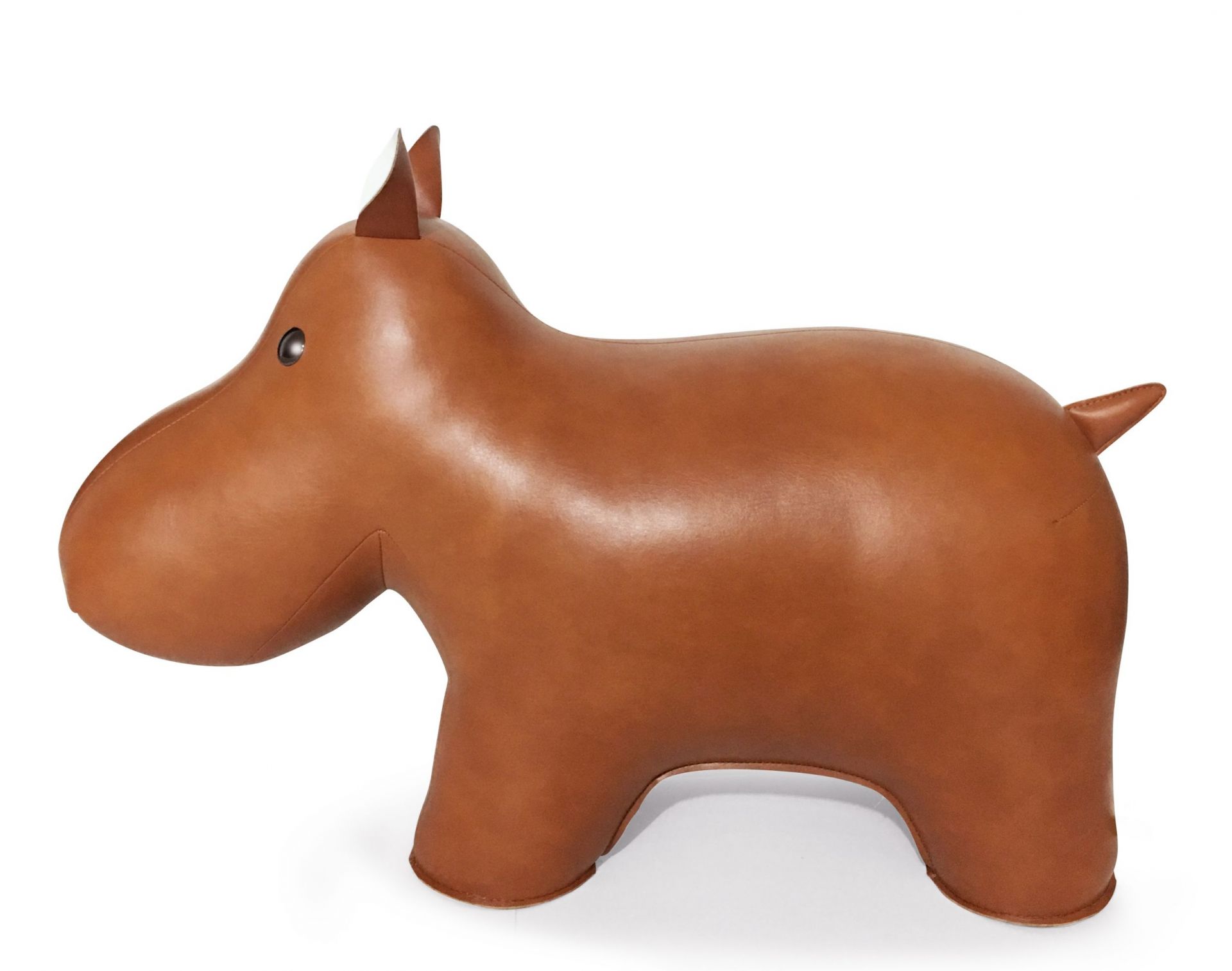 Animal en cuir XXL Butoir de porte Hippo Züny