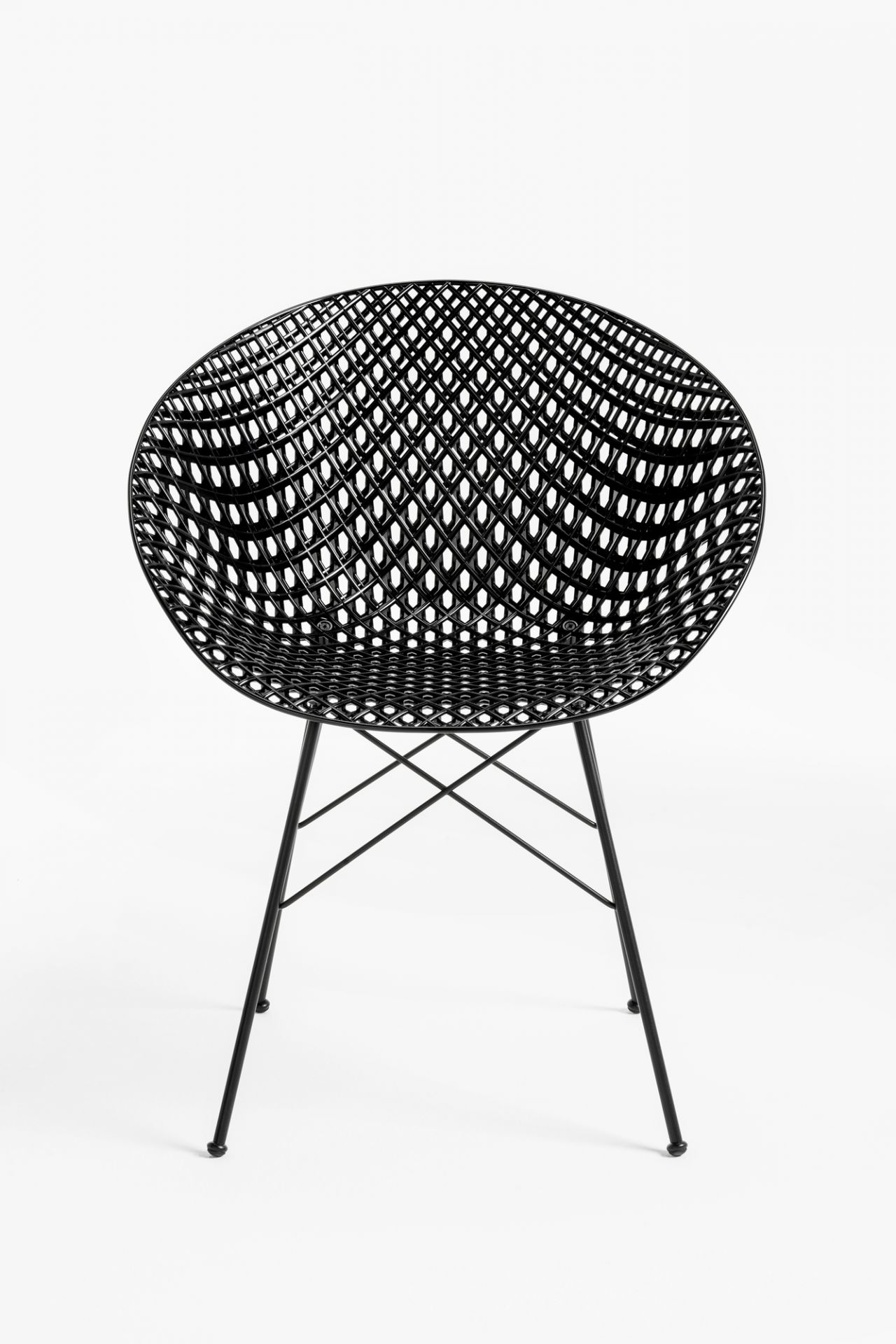 Smatrik Chaise d'extérieur Kartell blanc