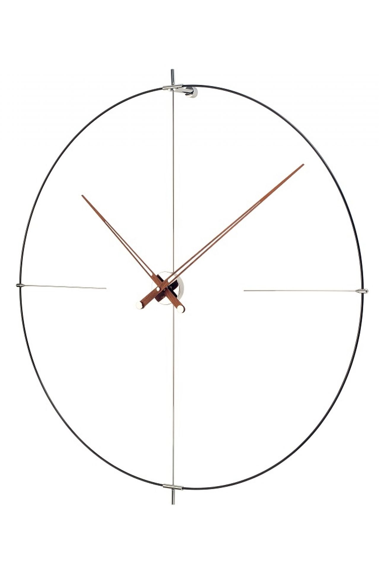 Bilbao N/ L Clock Horloge murale nomon