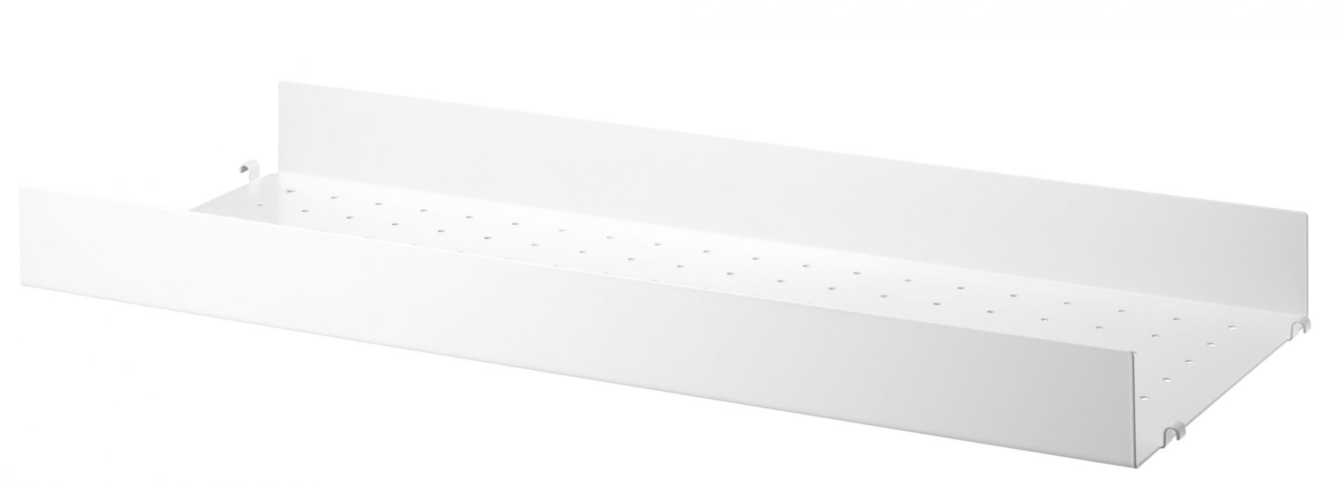 Étagère individuelle en métal bord haut L 78 cm String Furniture 