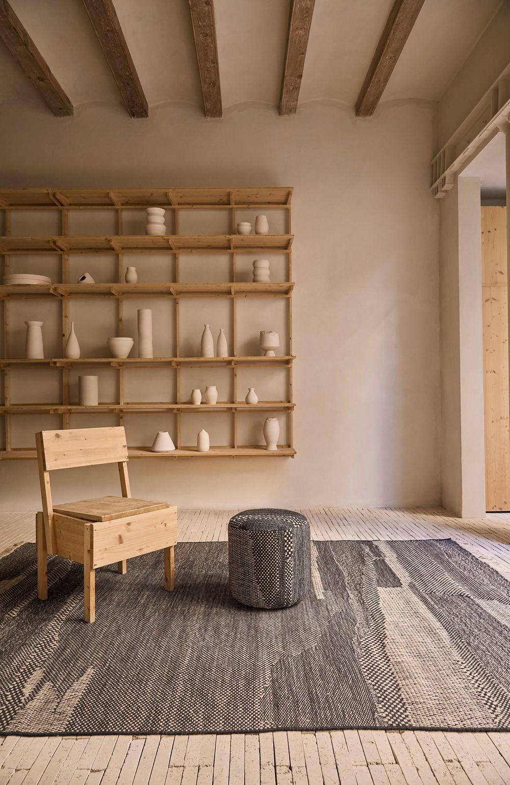 Wabisabi Pouf Tabouret Nanimarquina