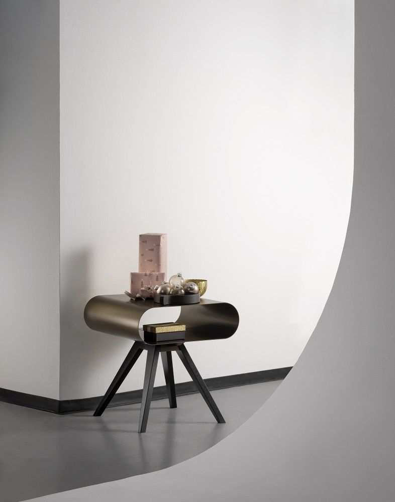 LO 12 Table d'appoint avec plateau / Table de nuit Müller Möbelfabrikation