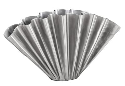 Vase HDFlood Large Finition argent brossé house doctor 