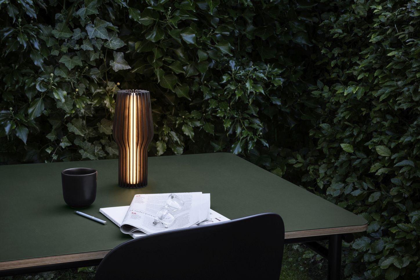 Radiant lampe LED sans fil chêne fumé Eva Solo OFFRE SPECIALE