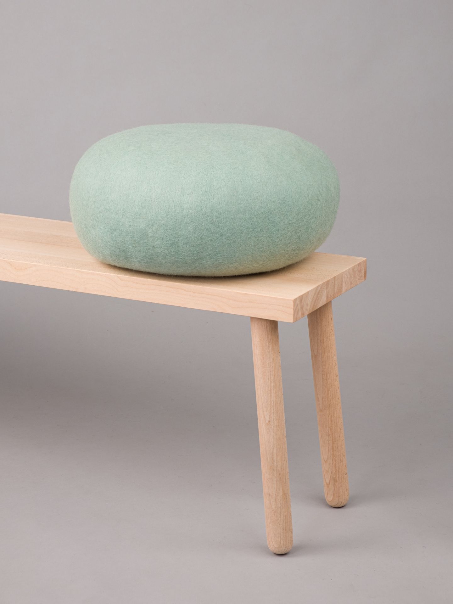 Feutre Colour Pouf Tabouret M Fine myfelt