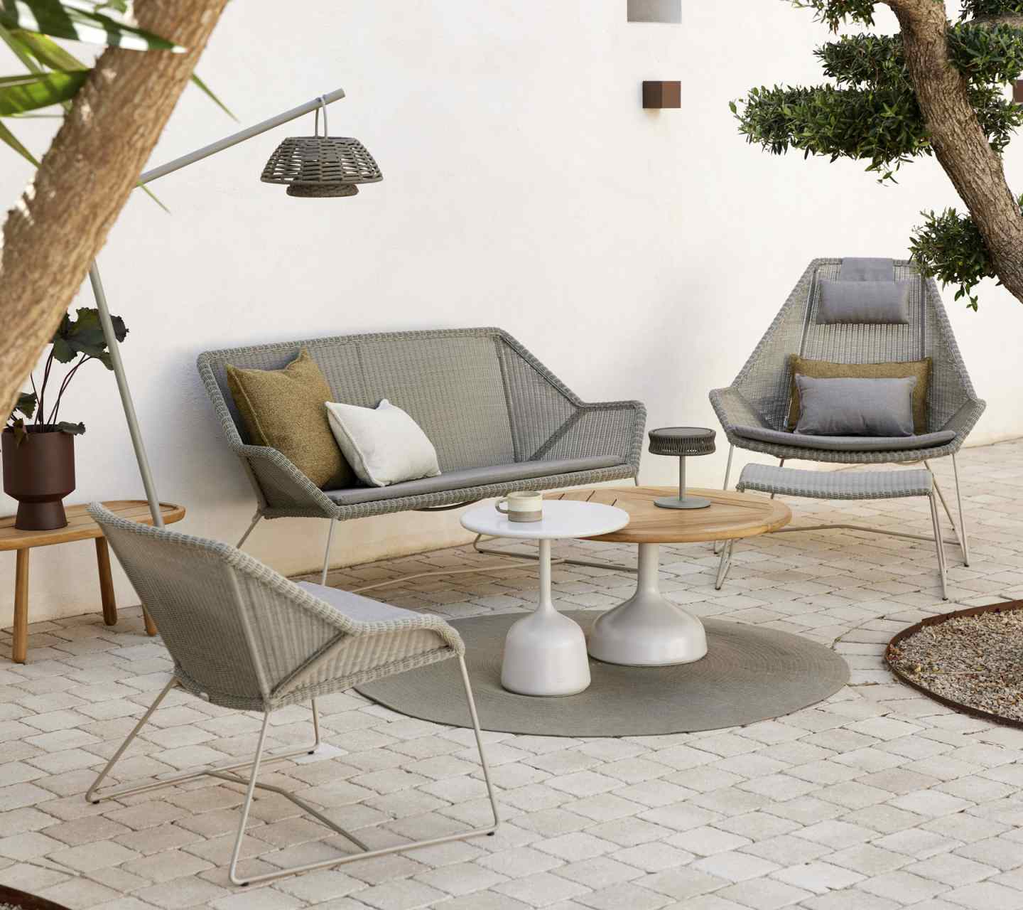 Breeze canapé salon extérieur Cane-Line
