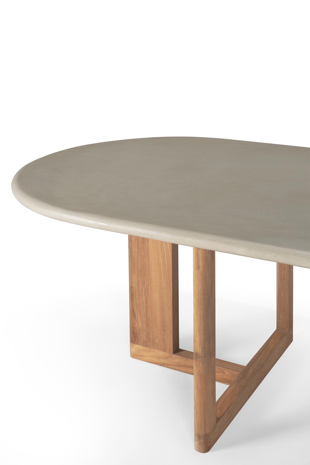 Trestle Table à manger d'extérieur Ethnicraft