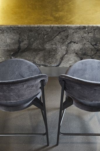 Series 430 Bar Stool Tabouret de bar 75 cm NOIR / REMIX 123 Verpan OFFRE SPECIALE