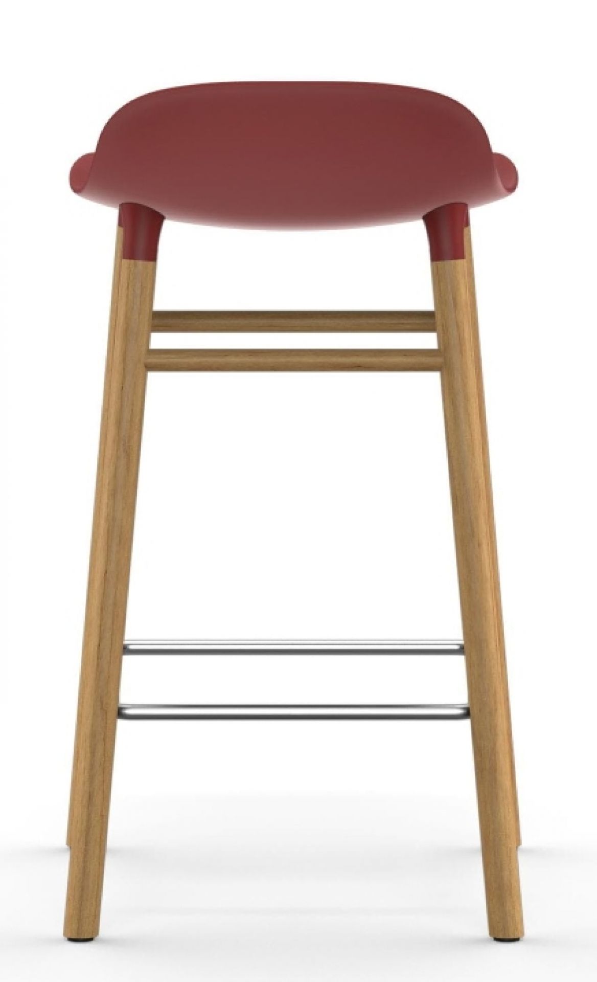 Form Barstool tabouret de bar H 65 cm Bois Normann Copenhagen
