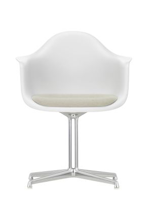 Eames Plastic Arm Chair DAL avec coussin d'assise Vitra