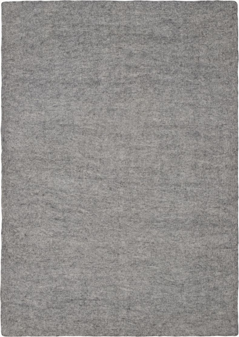Mono Rectangulaire Tapis en feutre 160 x 230 cm myfelt Carl (gris chiné)