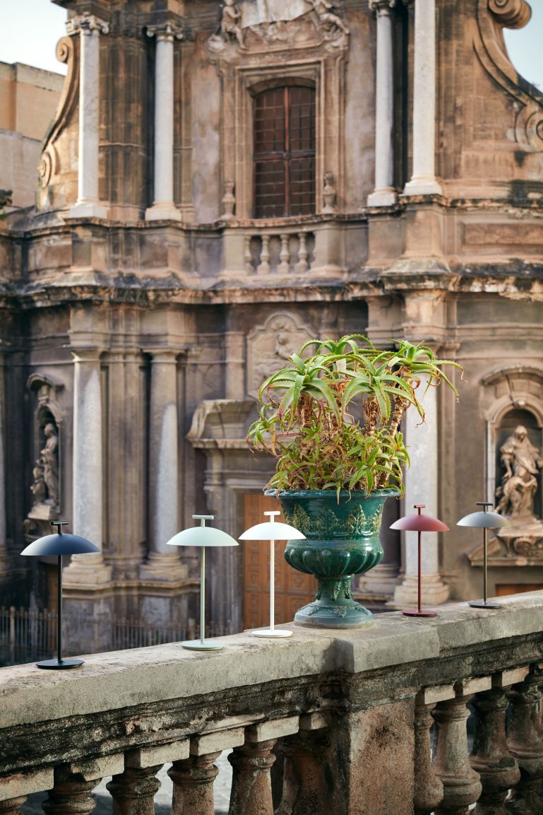 Mini Geen-A Lampe de table noir Kartell
