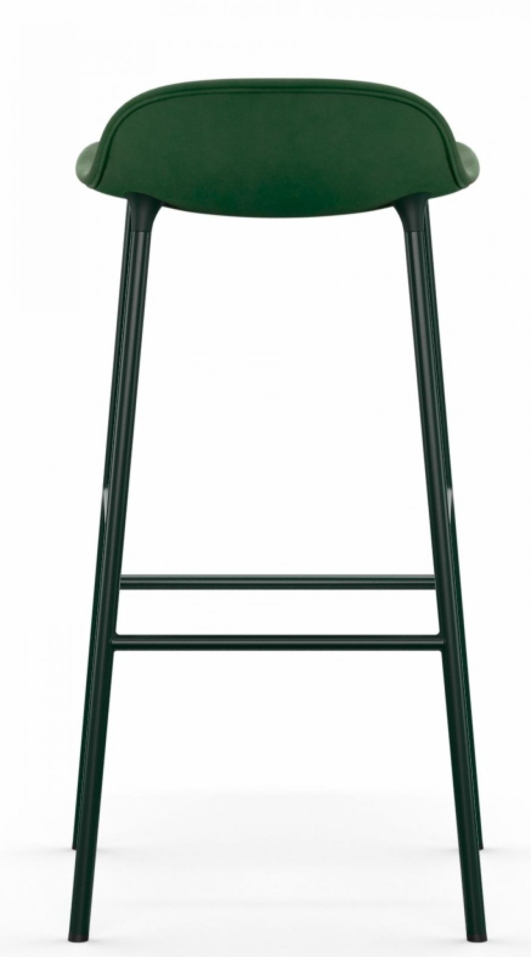 Form Barstool tabouret de bar H 75 cm Acier Rembourré Normann Copenhagen