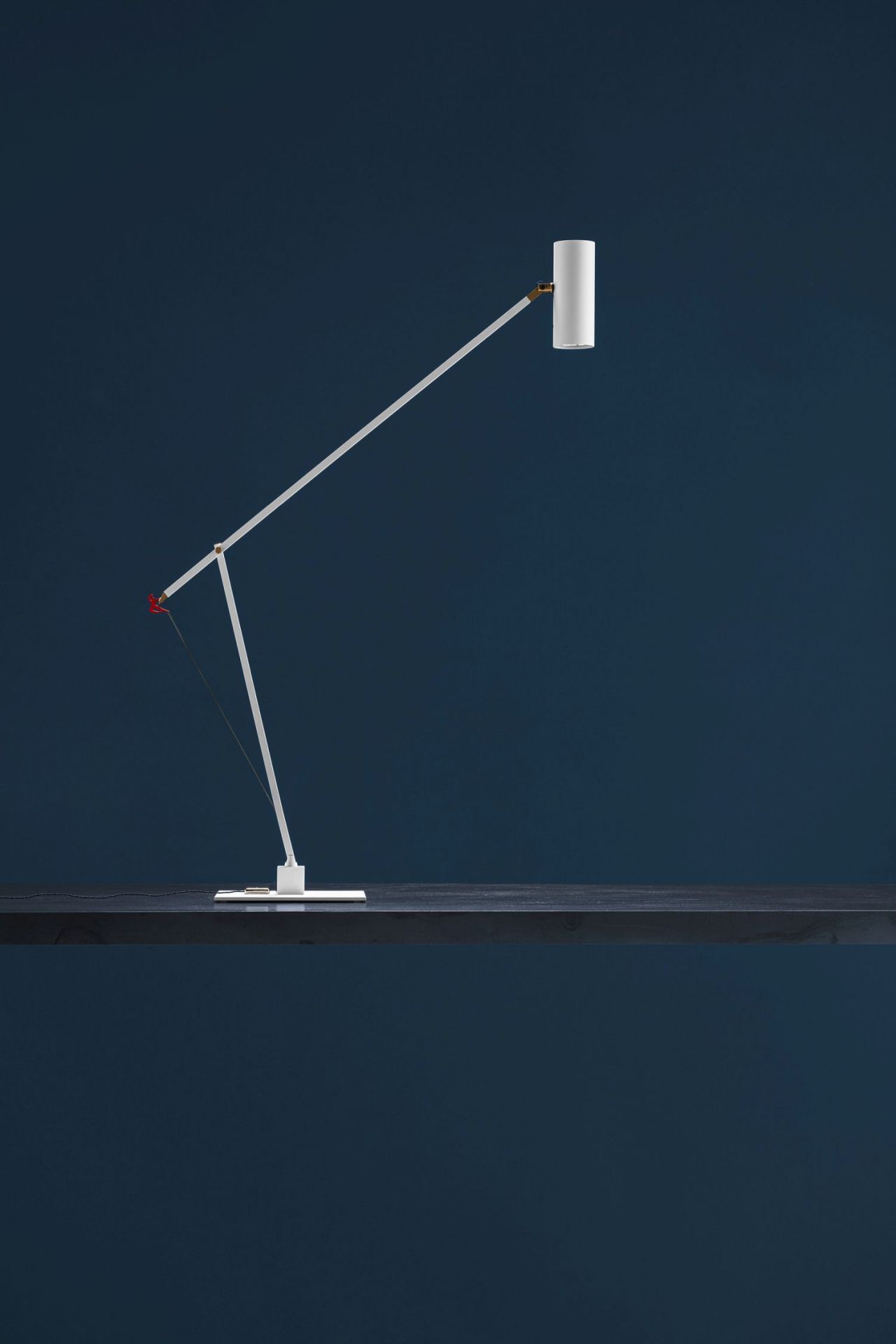 Ettorino T lampe de table blanc Catellani & Smith