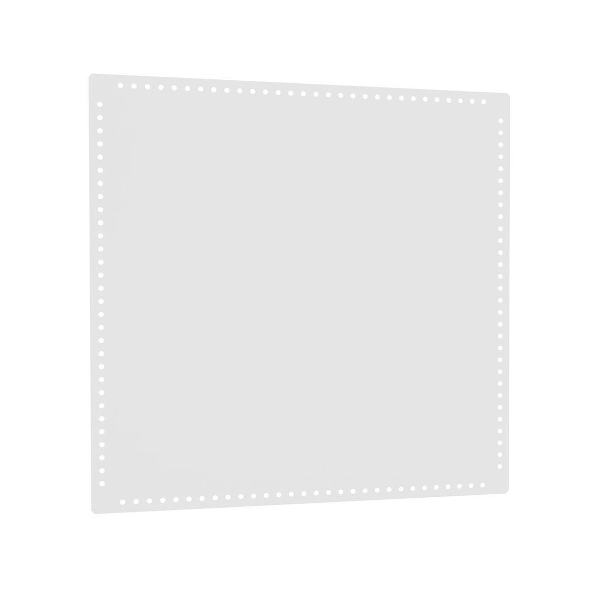 USM Haller Étagère perforée Pièce de rechange 50 x 35 cm Blanc pur