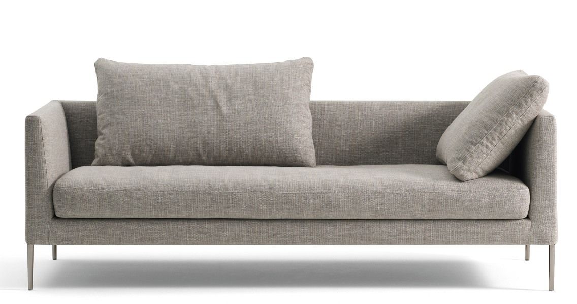 Pilotis Canapé sans coussin de dossier Cor