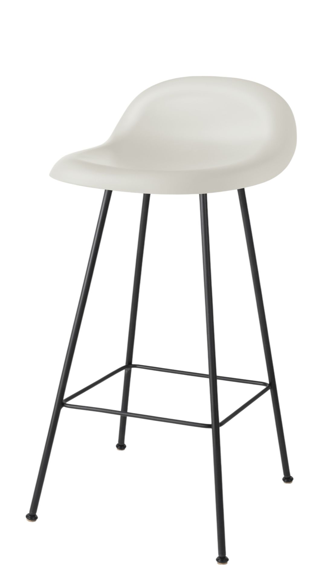 3D tabouret de bar 65 plastique Gubi