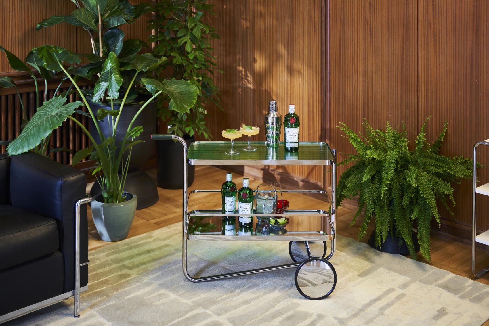 S 179 / S179 Chariot de bar Tanqueray Thonet 