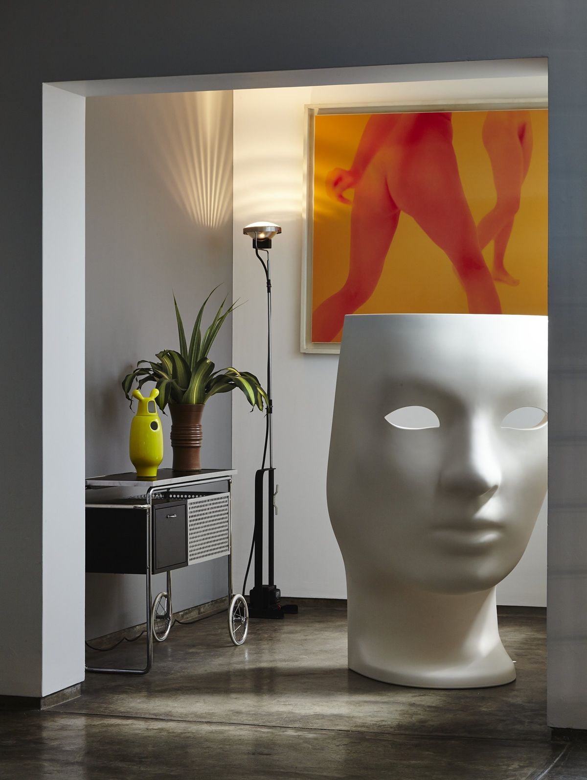 Toio Lampadaire Flos pour lumière indirecte - Différentes couleurs
