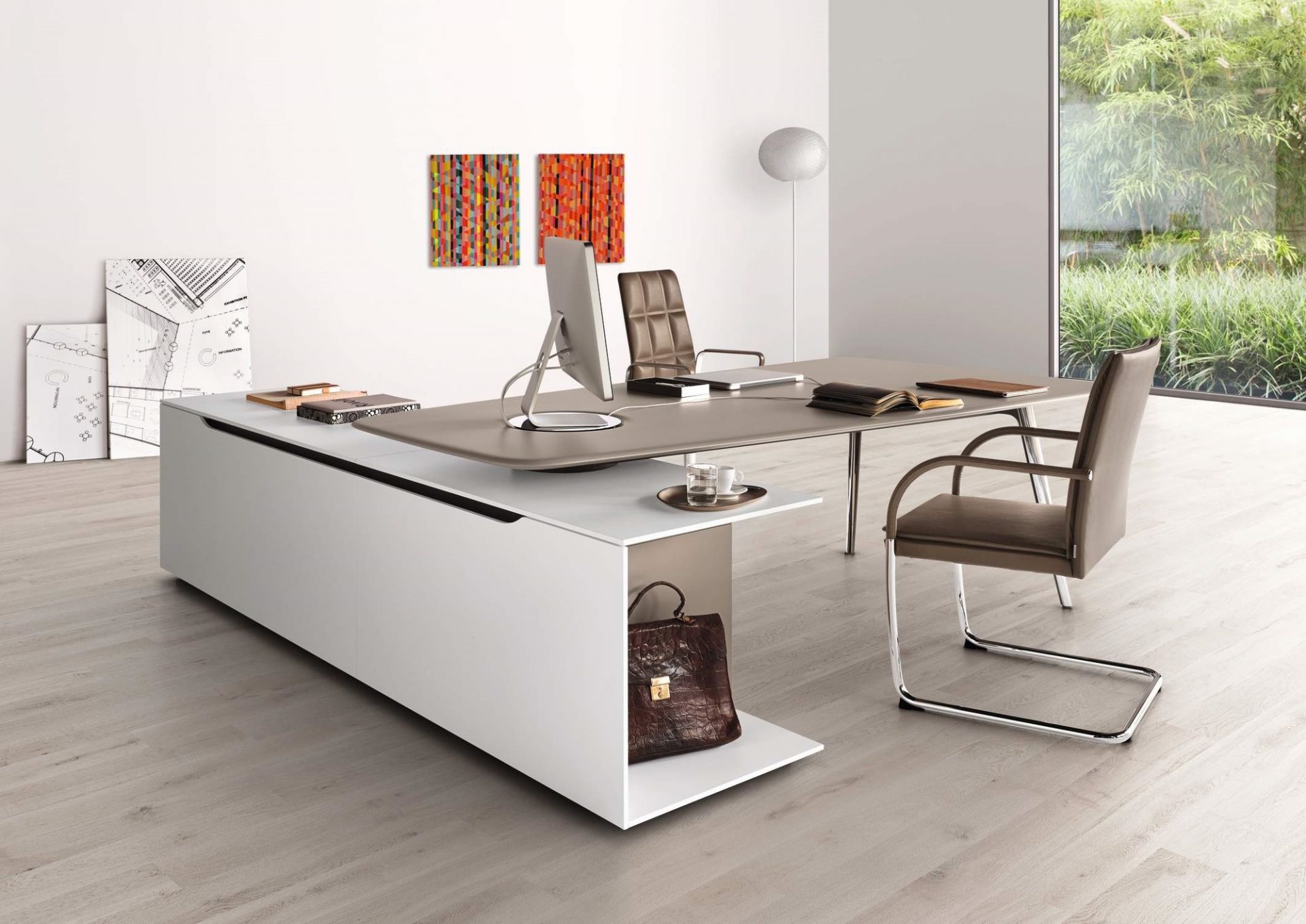Leadchair Executive Pivotante chaise / Chaise de bureau pivotante Walter Knoll
