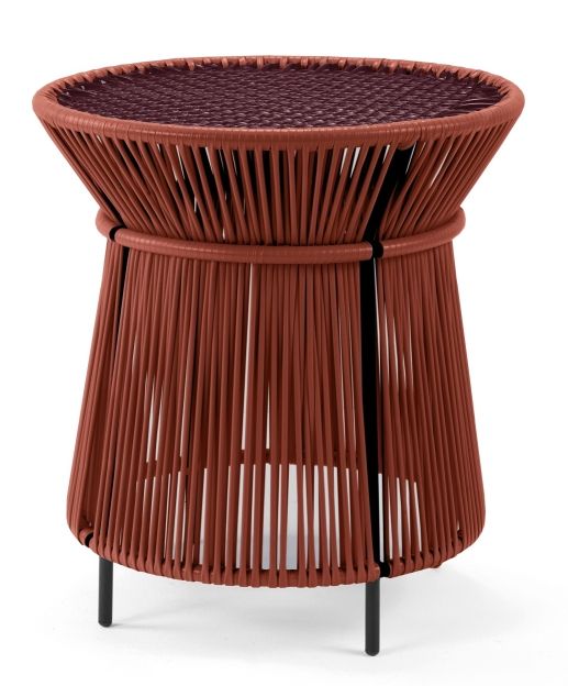 Caribe Chic Tall Side Table Table d'appoint extérieure ames 