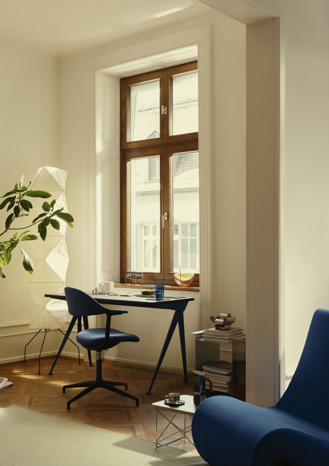 Mynt dossier et assise Plywood chaise de bureau Vitra