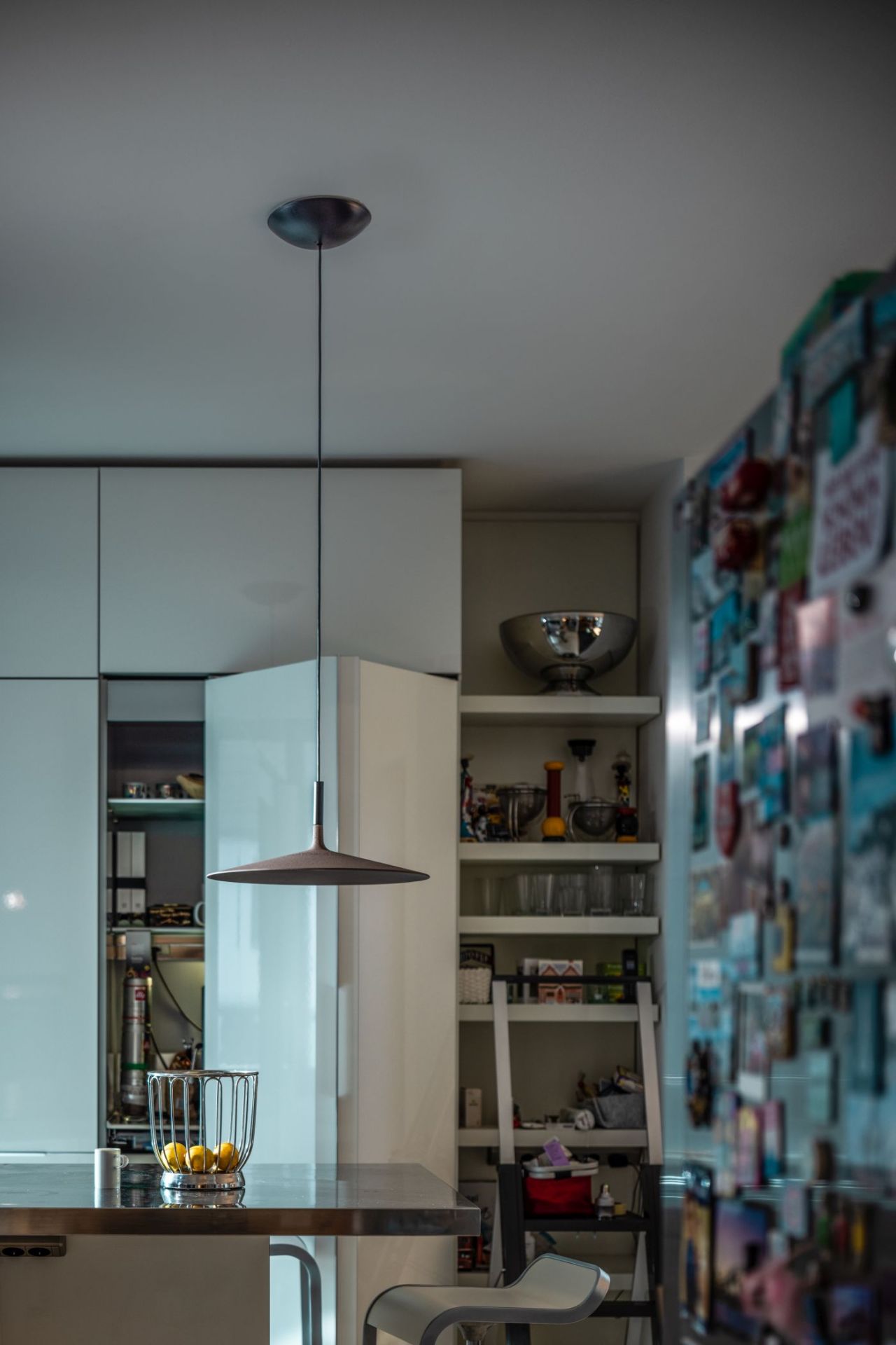 Aplomb Large LED Lampe de suspendue Foscarini Blanc