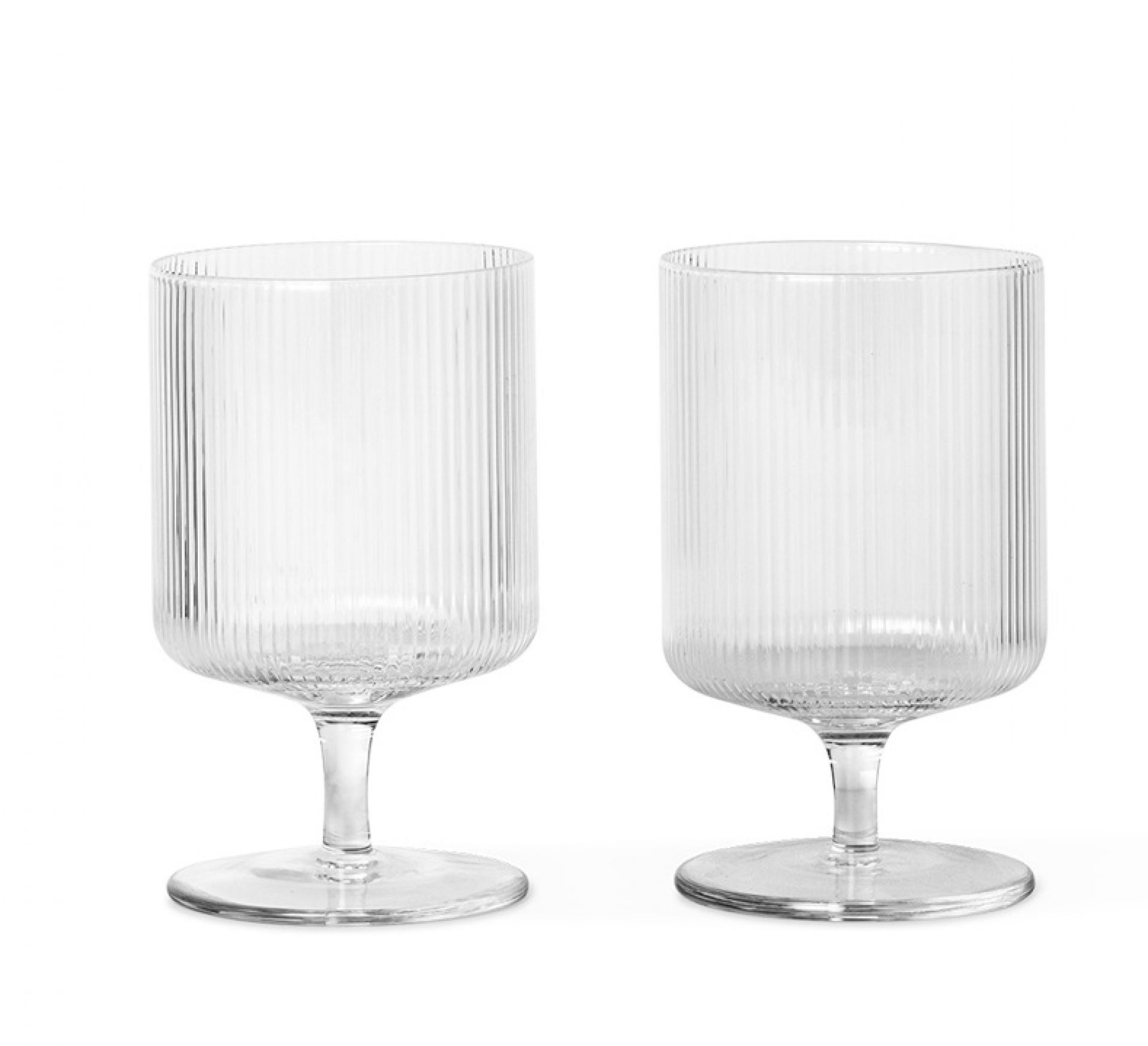 Ripple Wine Glasses Verres à vin Set de 2 pièces Ferm Living OFFRE SPECIALE