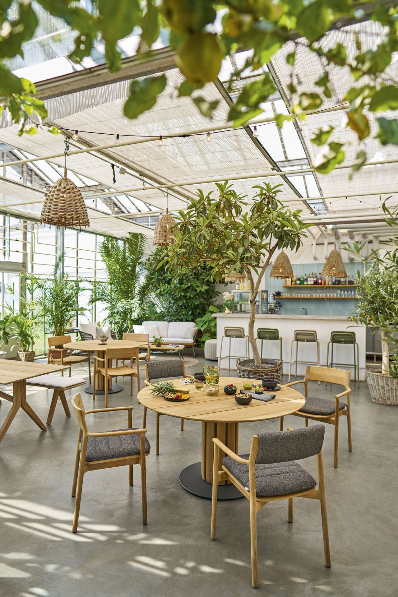 Teva Table ronde / Table de salle à manger Weishäupl