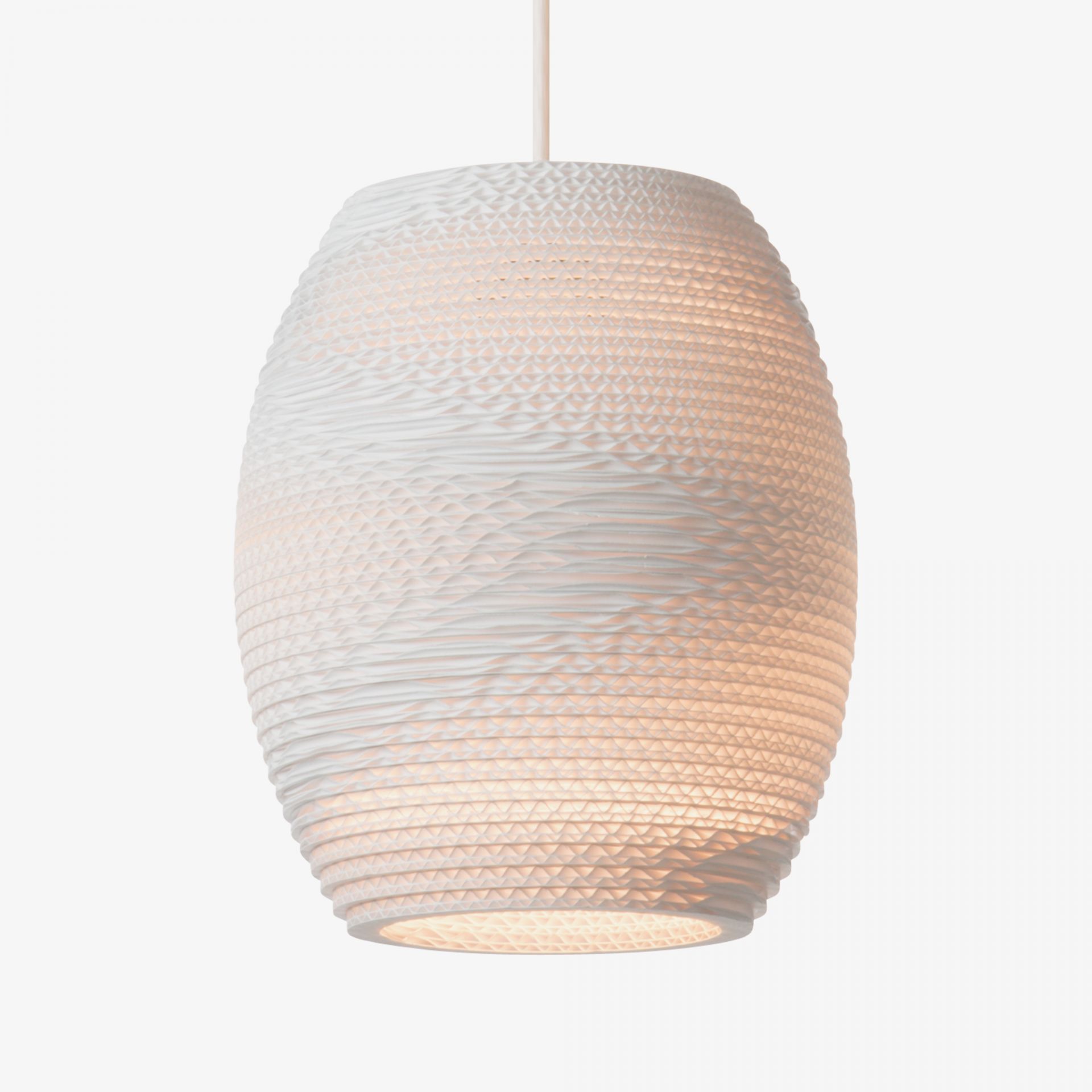Scraplights Oliv Lampe suspendue Blanc Graypants
