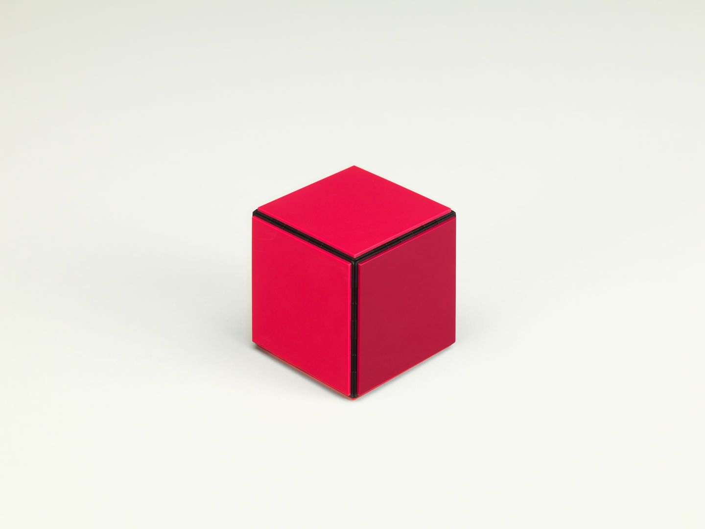 Panton Cubes Flamingo Duoton Sculpture Vitra