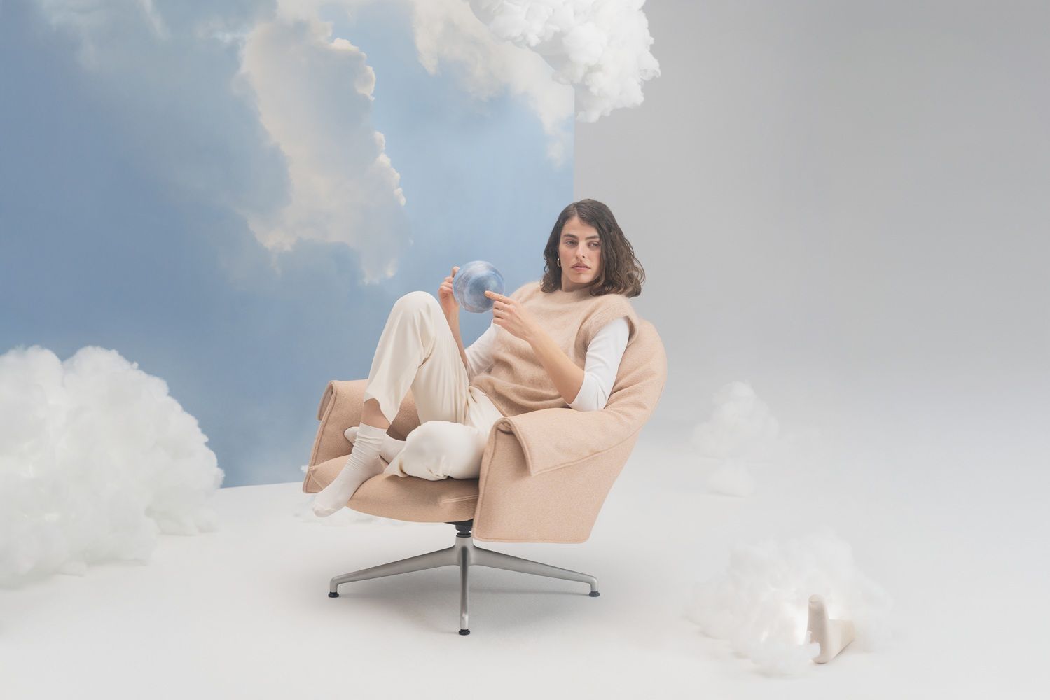 Bascule Fauteuil Lowback Vitra
