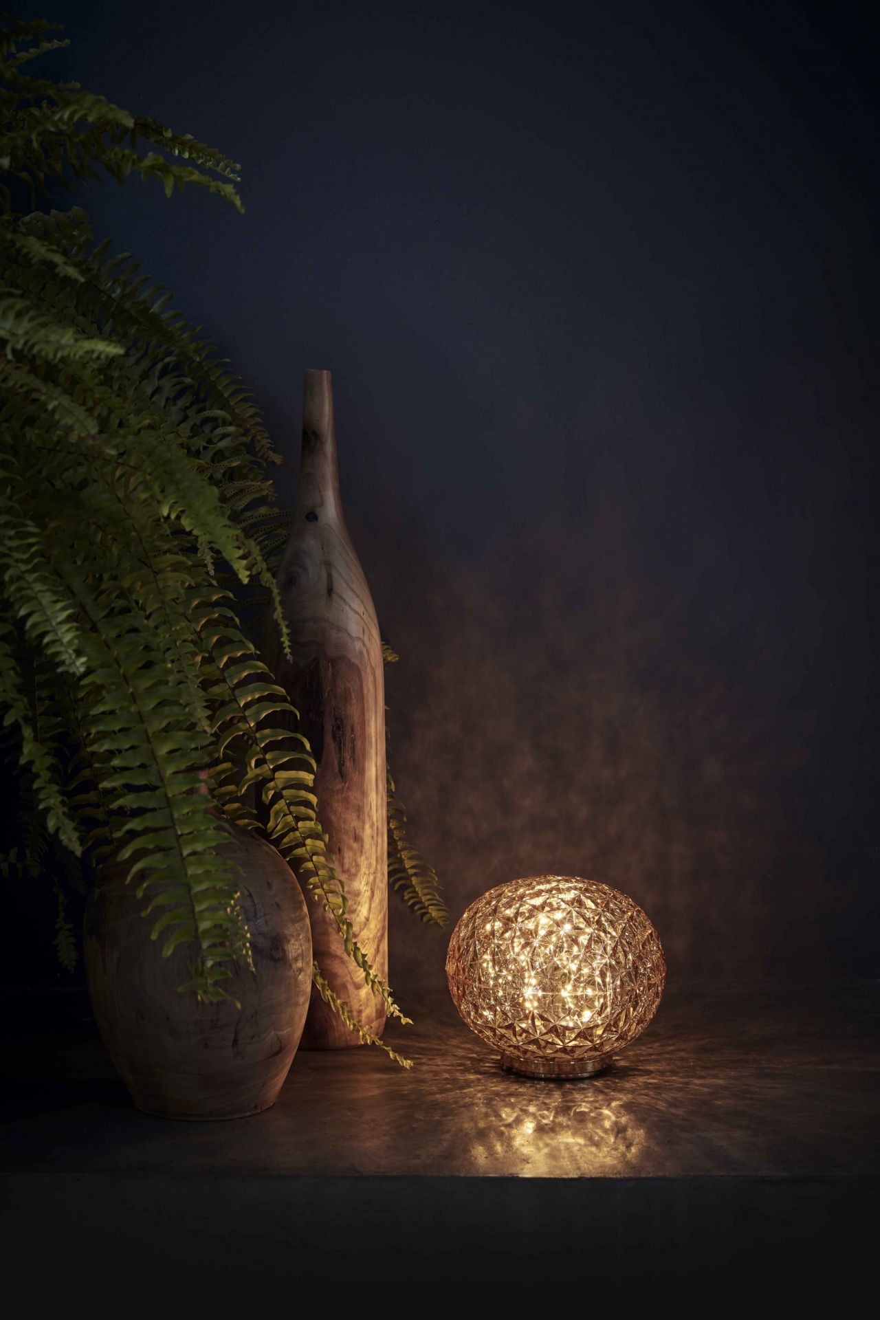 Mini Planet LED Akku Lampe de table Kartell Teint par fumée