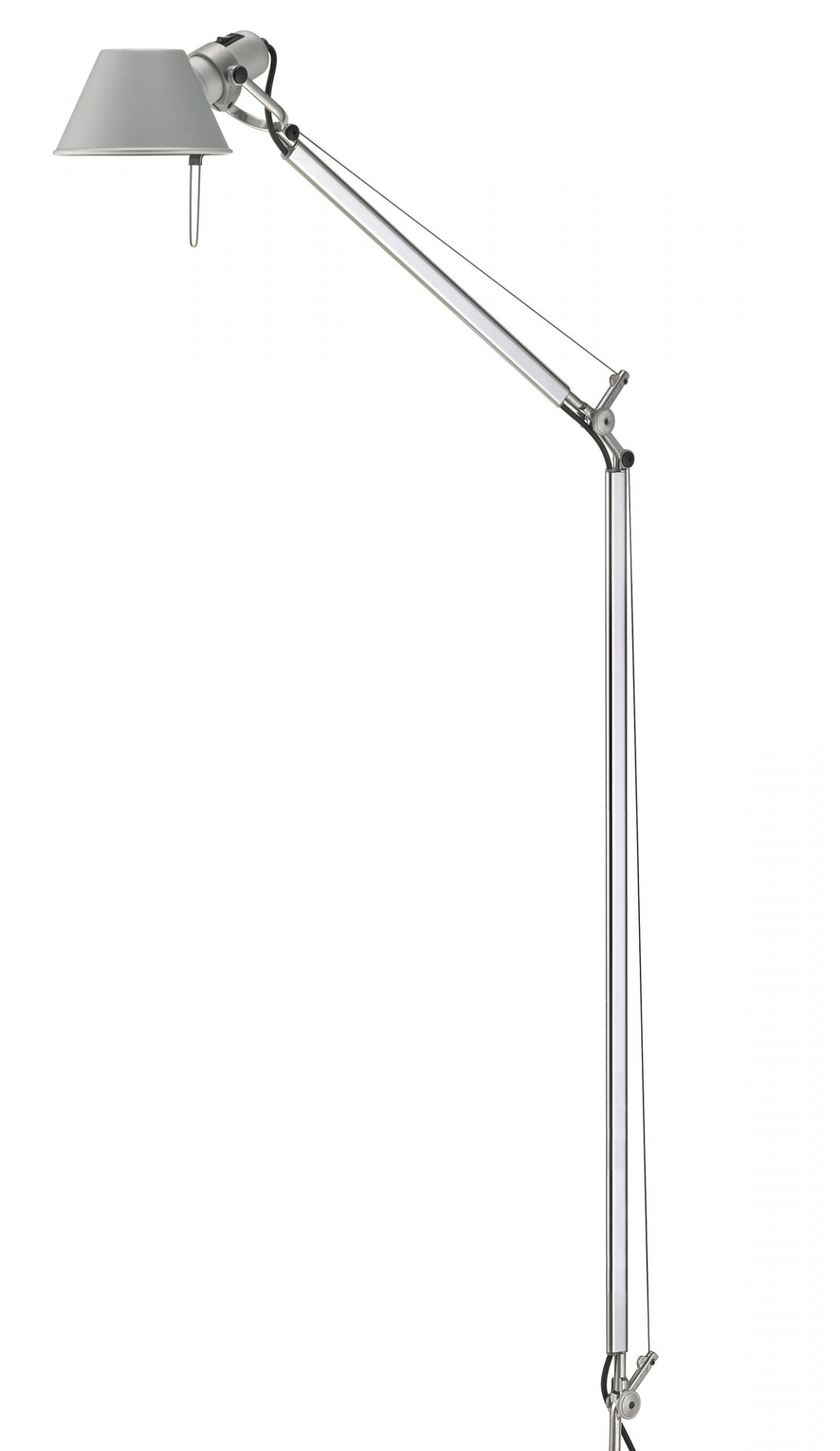 Tolomeo Reading Floor lampe corps (partie 2 de 2) aluminium Artemide