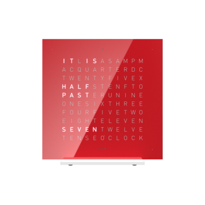  Earth 13.5 Pure Edition Horloge de table version / Montre Anglais QLOCKTWO