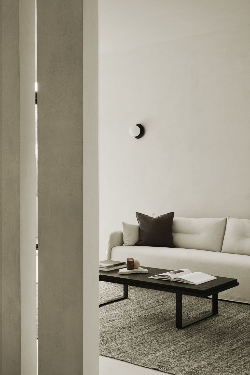 Weave Canapé 3 places Bone Ethnicraft