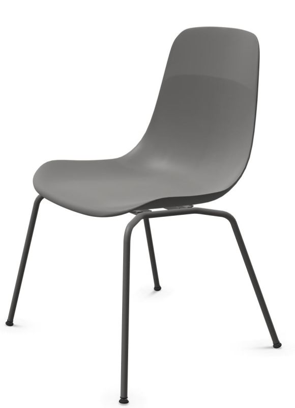 Chaise Elephantino à quatre pieds LONDON GREY / LONDON GREY LACQUED KRISTALIA OFFRE SPECIALE