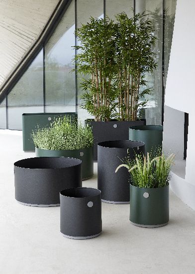 Jardinière de culture, petite jardinière d'extérieur Cane-Line