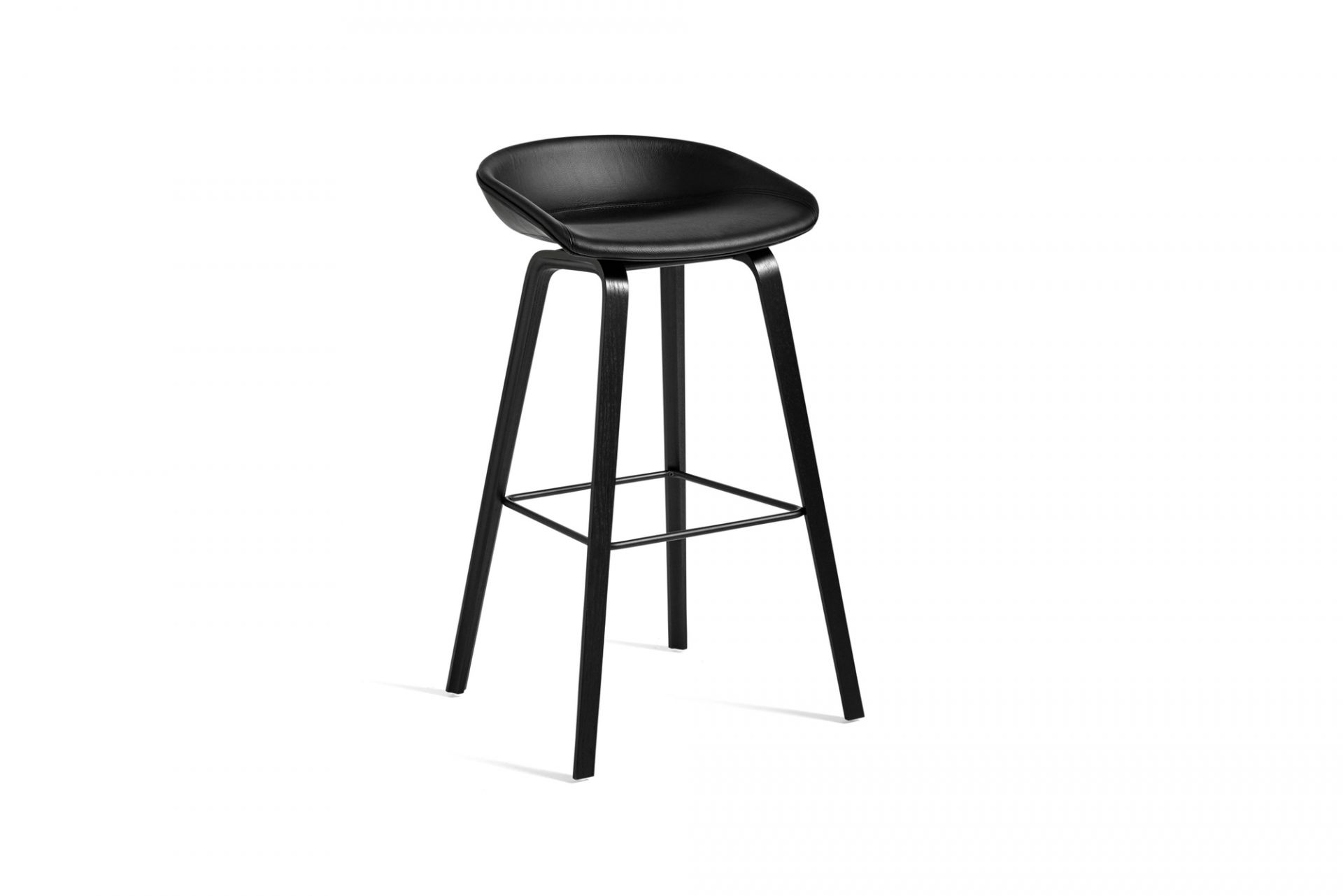 About a Stool AAS 33 / AAS33 Tabouret de bar entièrement rembourré Hay