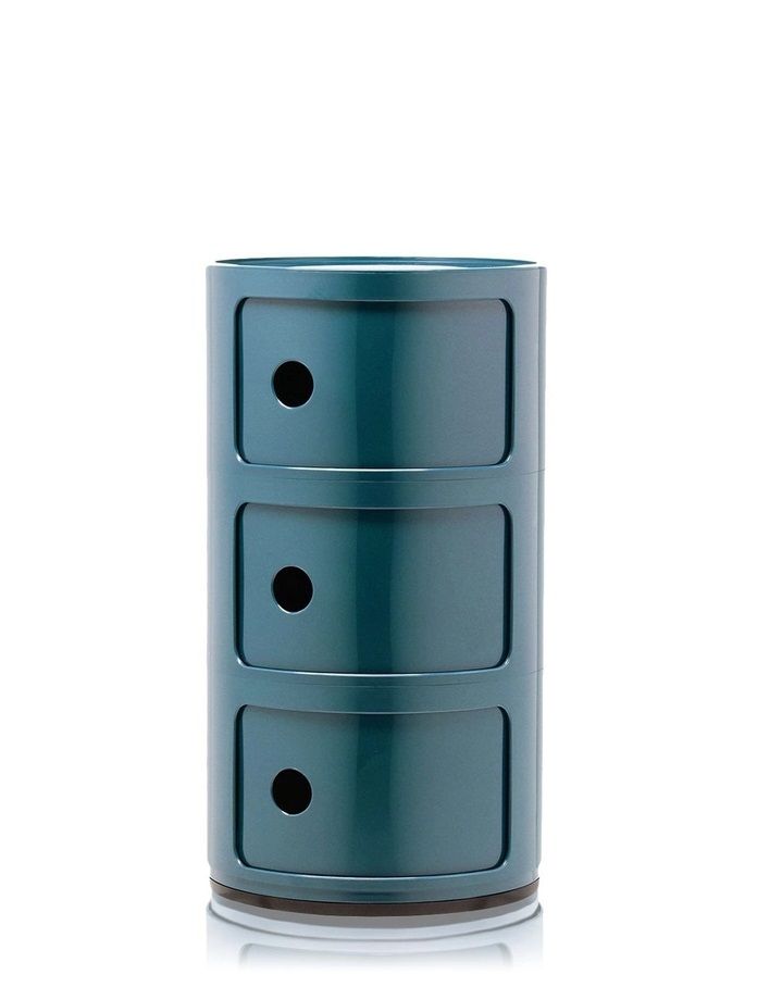 Componibili 4967 3-er Élément Kartell bleu