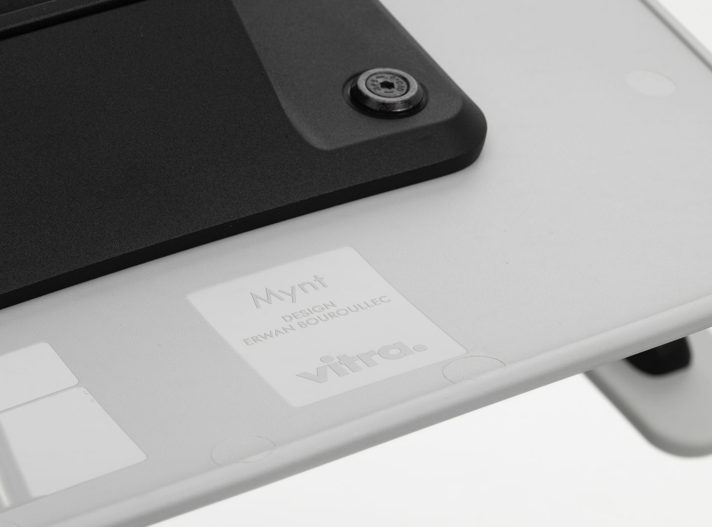 Mynt dossier et assise plastique Chaise de bureau Vitra