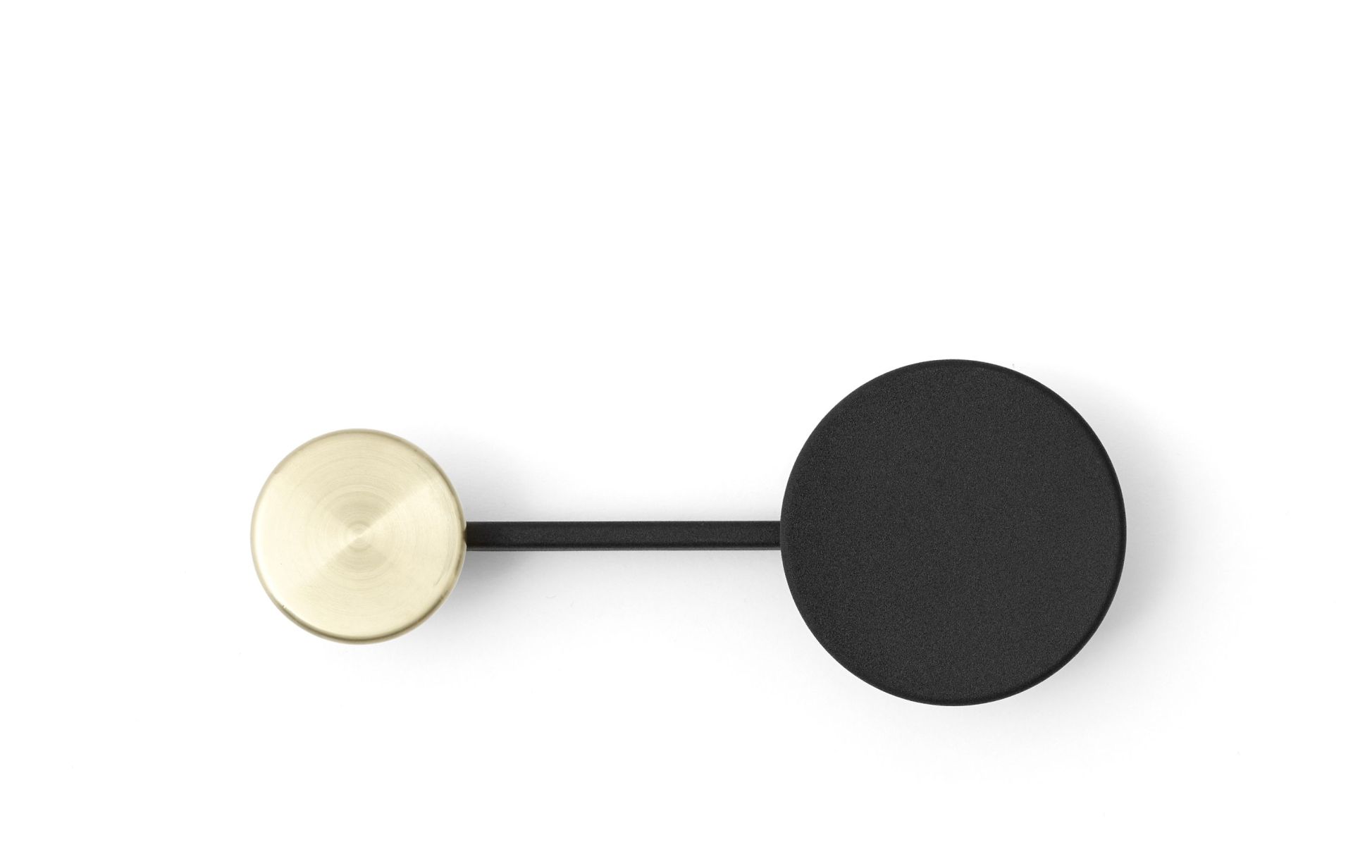 Afteroom Cintre Small Noir/laiton Audo Copenhagen